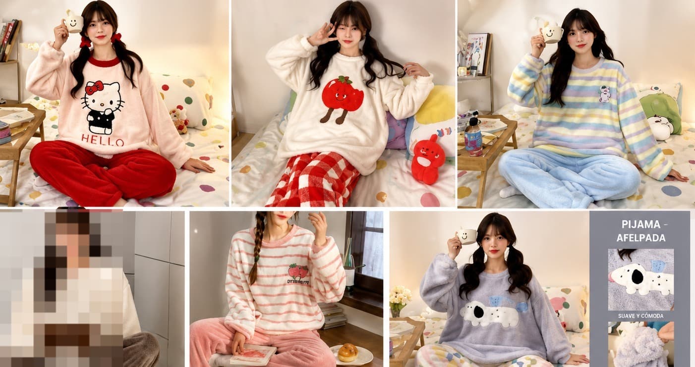 BM030 PIJAMA AFELPADA
