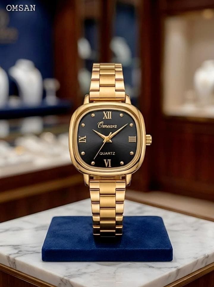 BM033 RELOJ DAMA DORADO