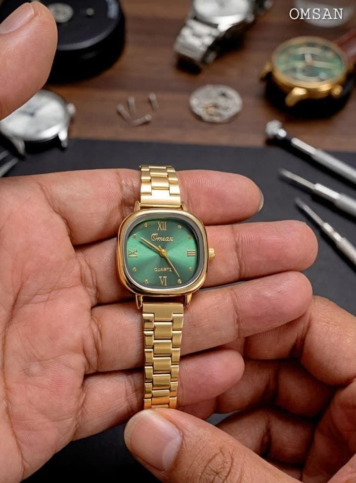 BM033 RELOJ DAMA DORADO