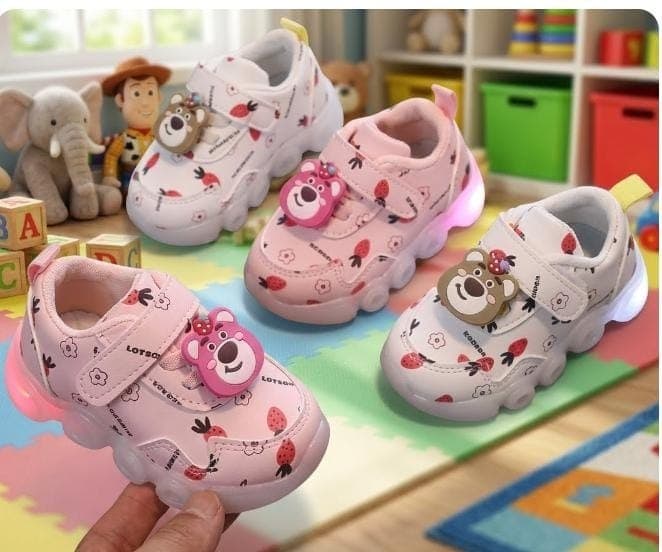 BM074 ZAPATILLAS LOTSO PARA NIÑAS CON LUCES