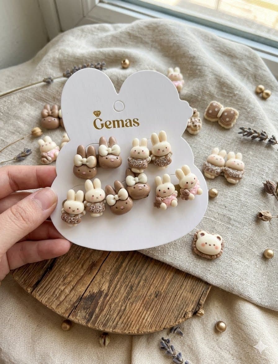 BM175 SET DE 05 COLETS KAWAII