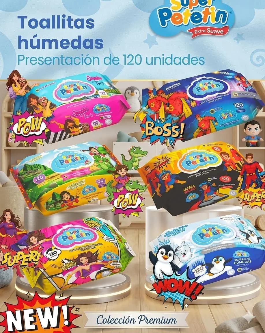 122 PAÑITO PETETÍN X120 UNIDADES