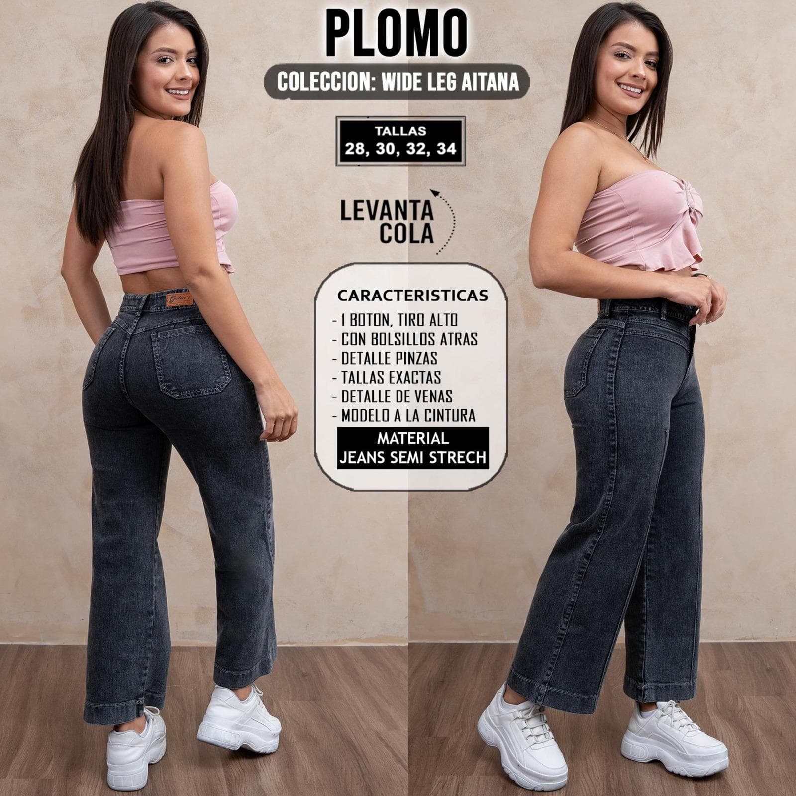 PANTALON JEAN DAMA