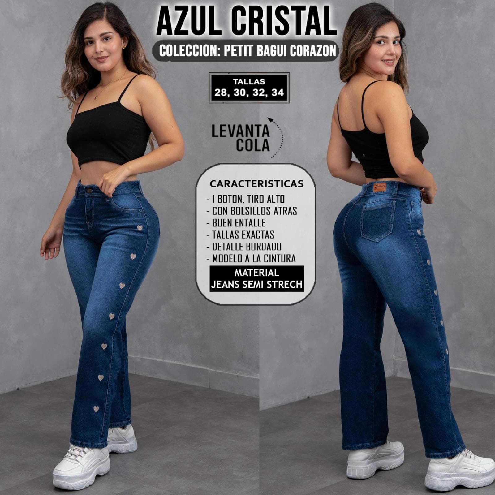 PANTALON JEAN DAMA