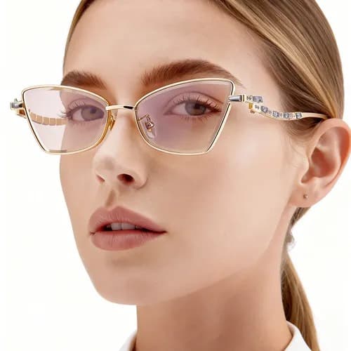 LENTES LUXURY ESTILO GATO