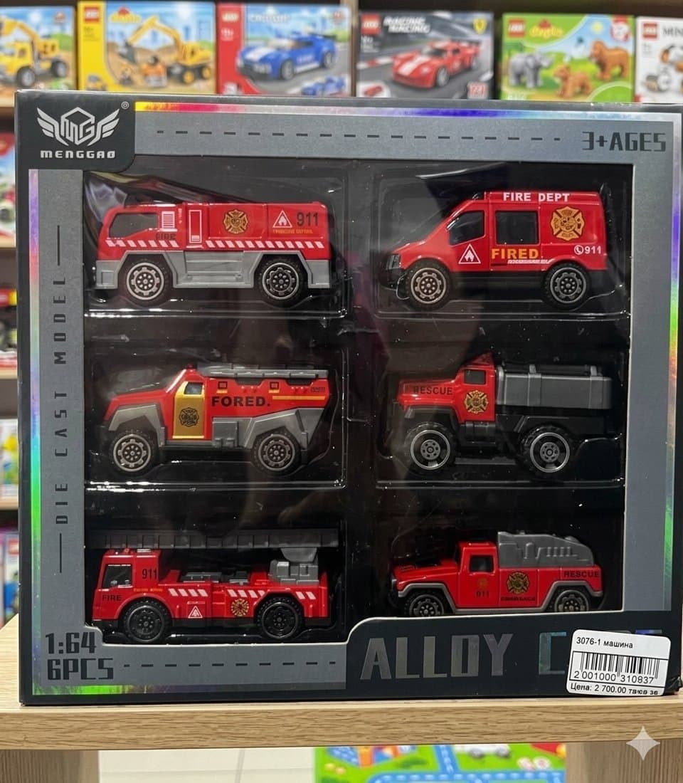 SET DE 06 CARS