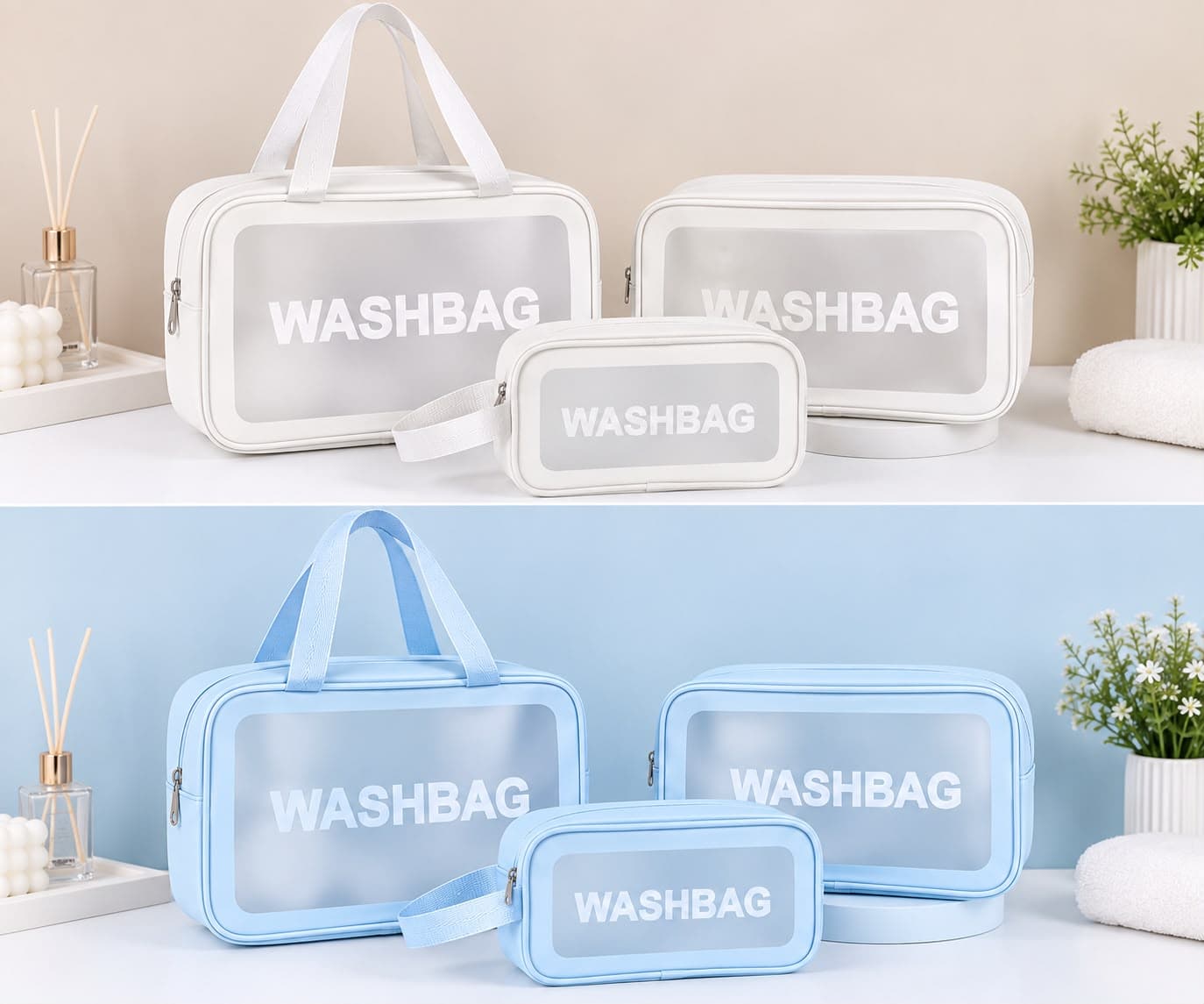 SET DE NECESERES WASHBAG X3