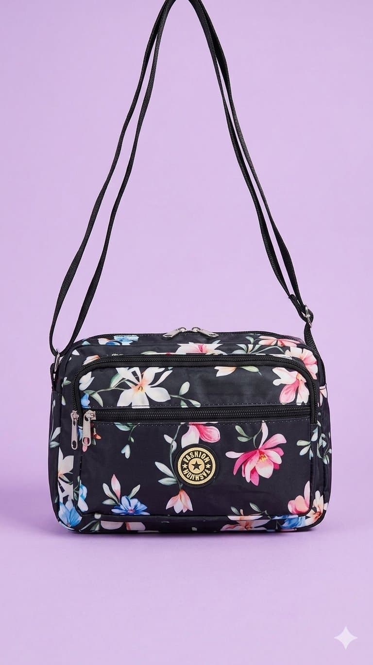 BOLSO FLOREADO PARA DAMA