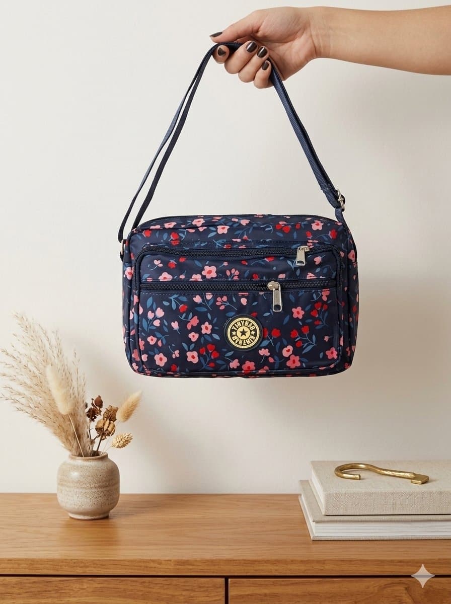 BOLSO FLOREADO PARA DAMA