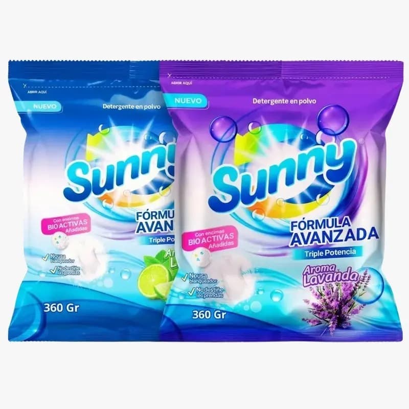 DETERGENTE EN POLVO SUNNY 360