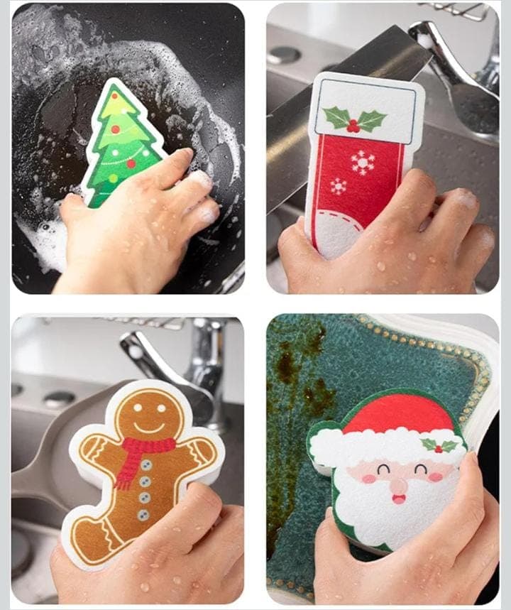 ESPONJAS NAVIDEÑAS