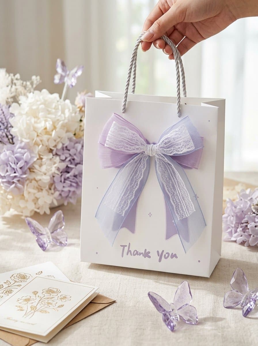 BOLSA DE REGALO CON LAZO
