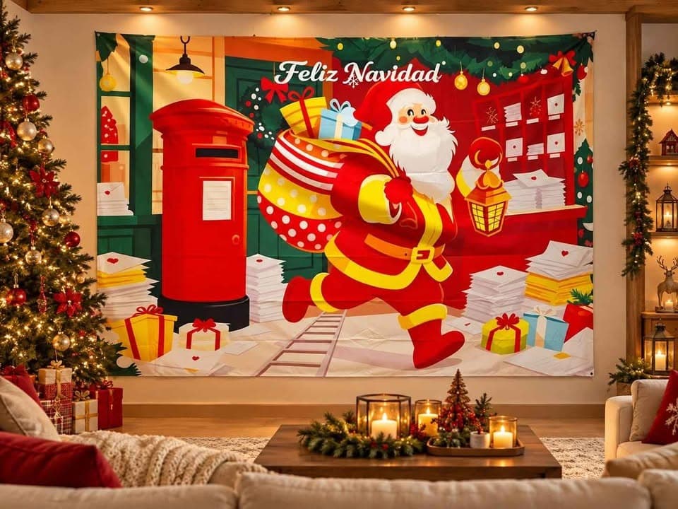 FONDO DE PARED NAVIDEÑO