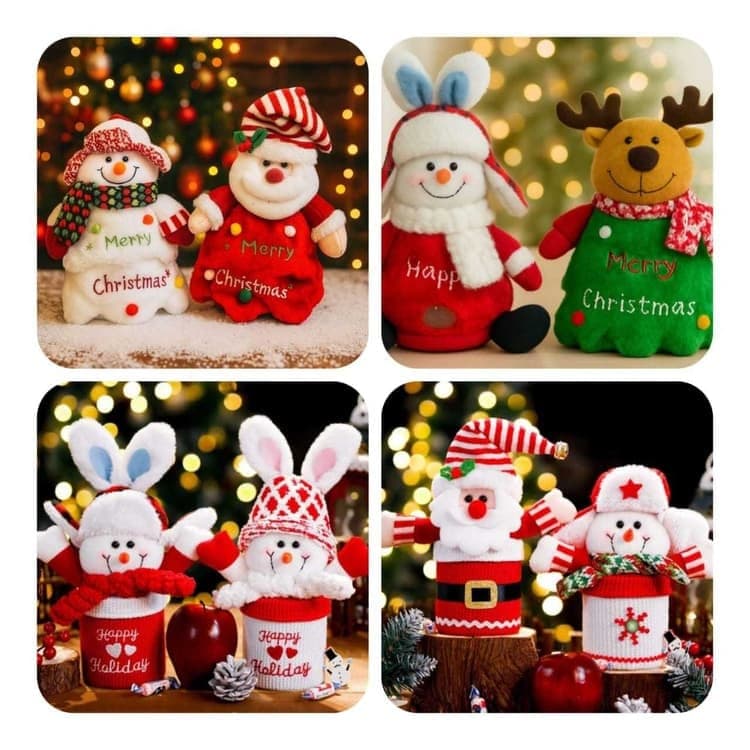 FUNDA NAVIDAD PARA DULCES, REGALOS Y MÁS