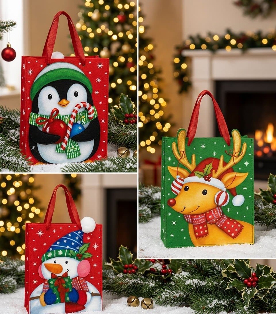 GRANDE - BOLSA REGALO NAVIDAD