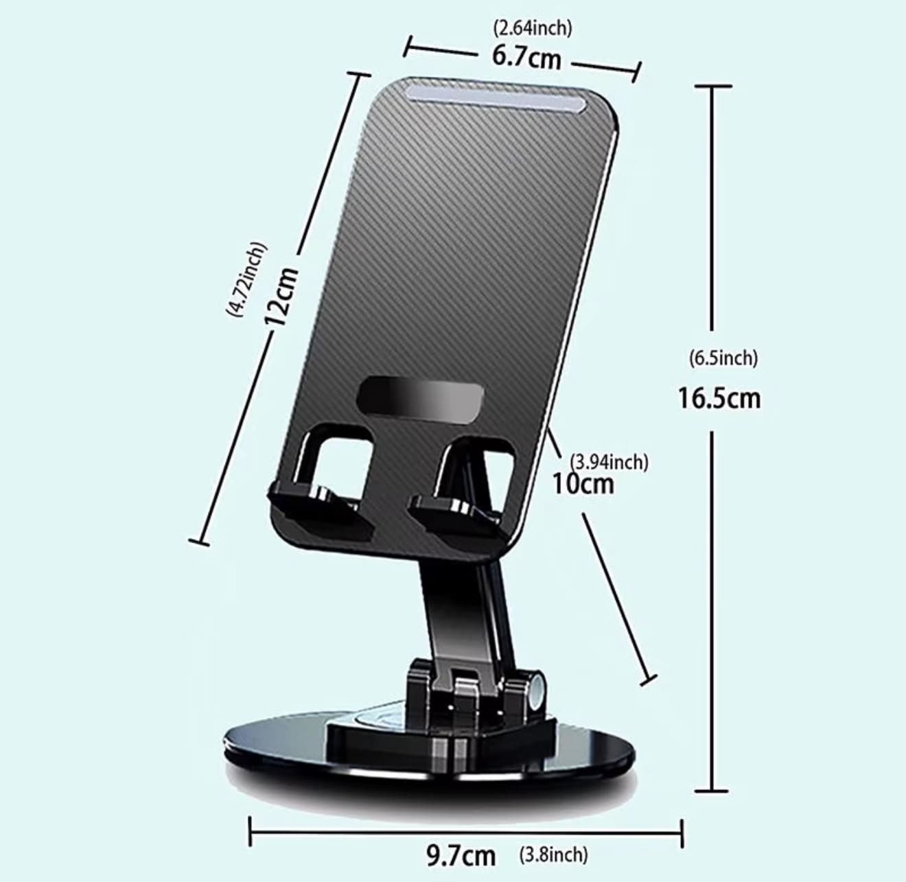 SOPORTE PLEGABLE PARA CELULAR 360°
