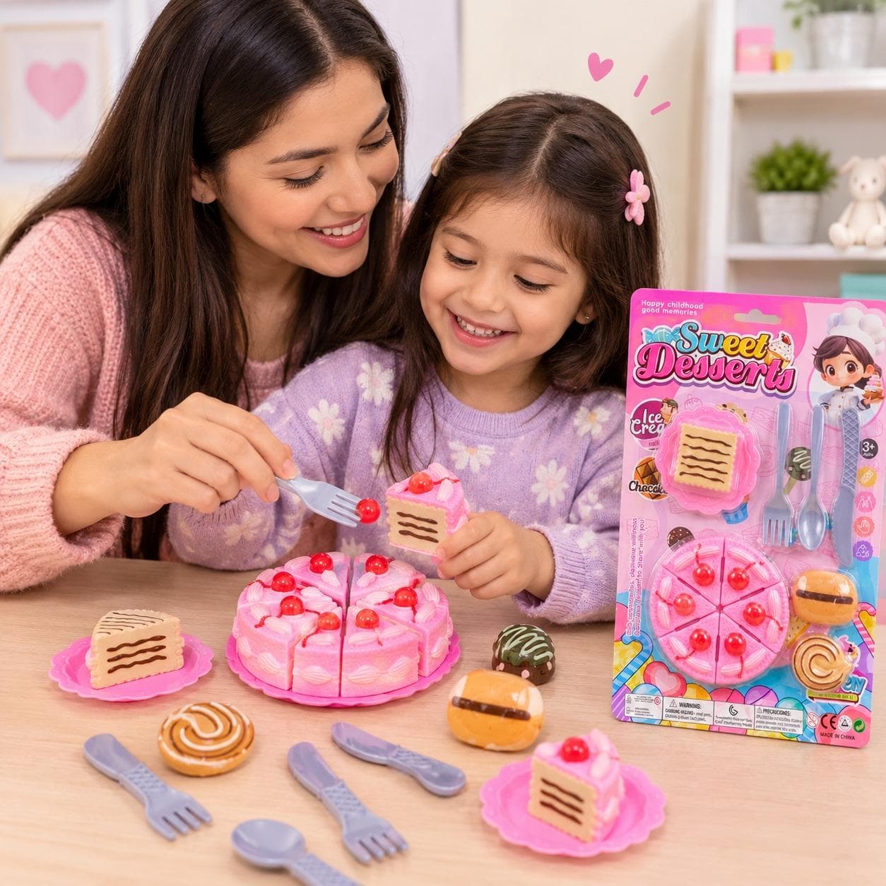 SET DE JUGUETE TORTA BLISTER