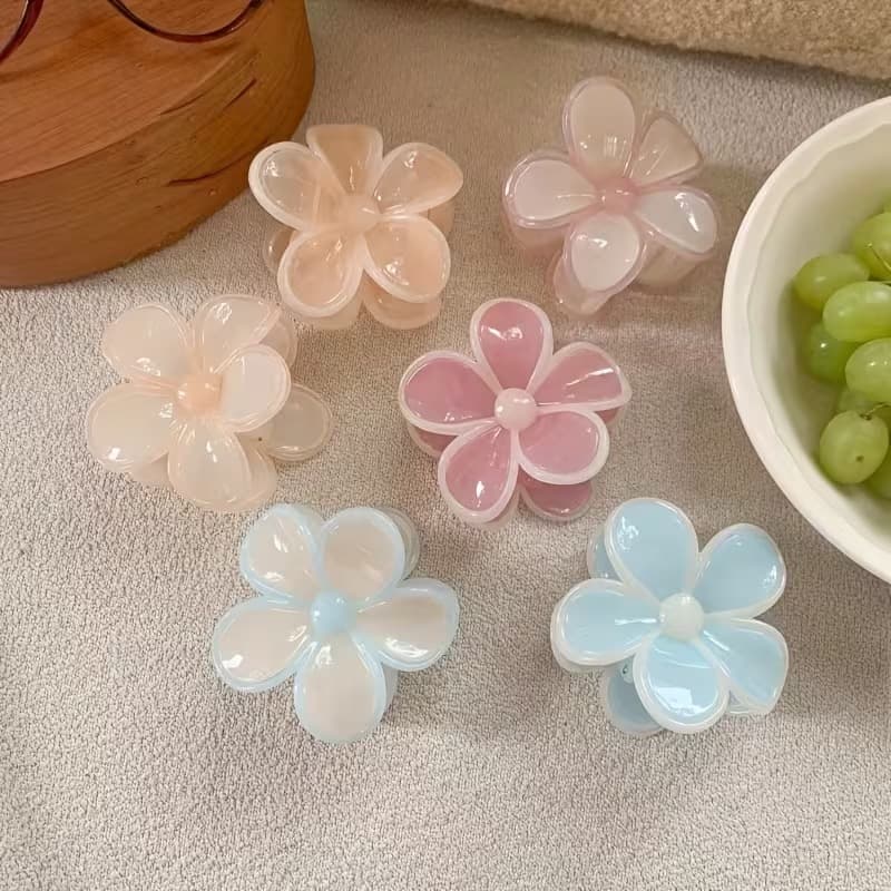 GANCHITO FLOR PASTEL