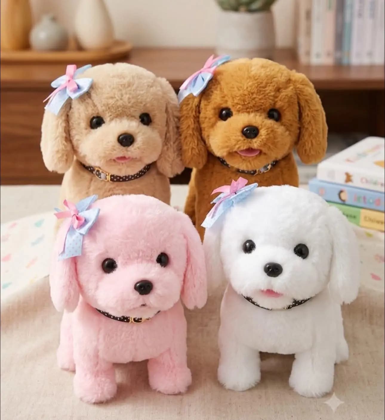 PELUCHE PERRITOS CAMINADORES C/SONIDO
