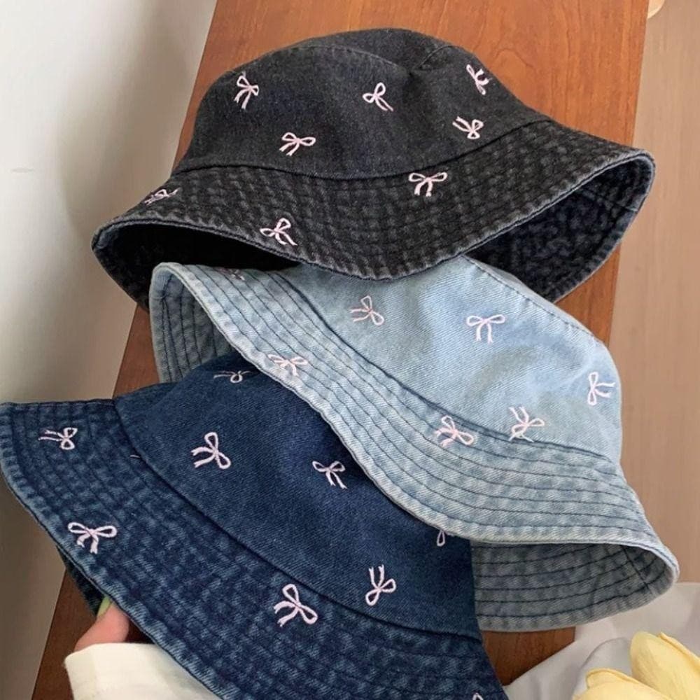GORRO JEAN CON LAZO