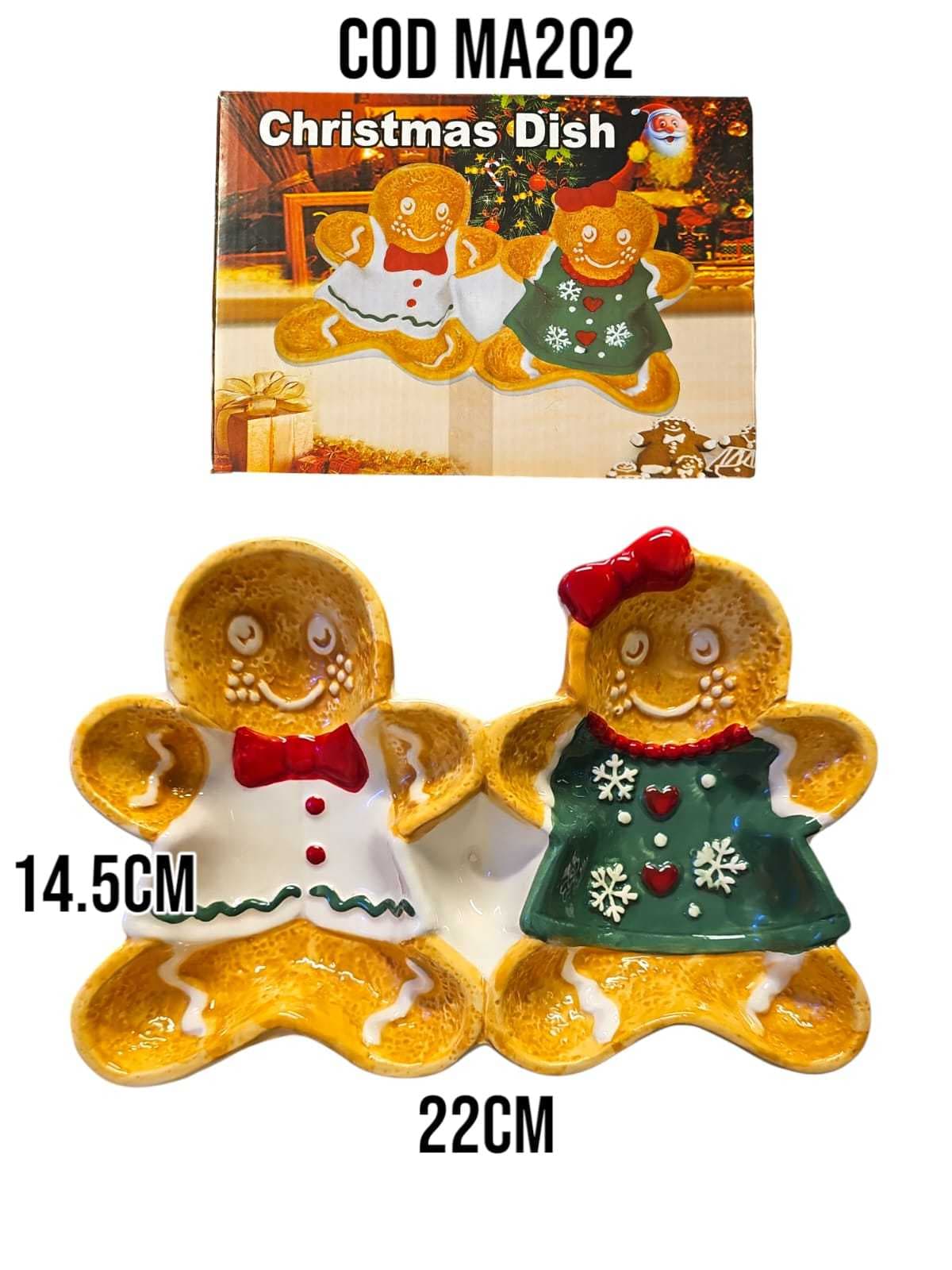 FUENTE DE CERAMICA GALLETAS UNIDAS