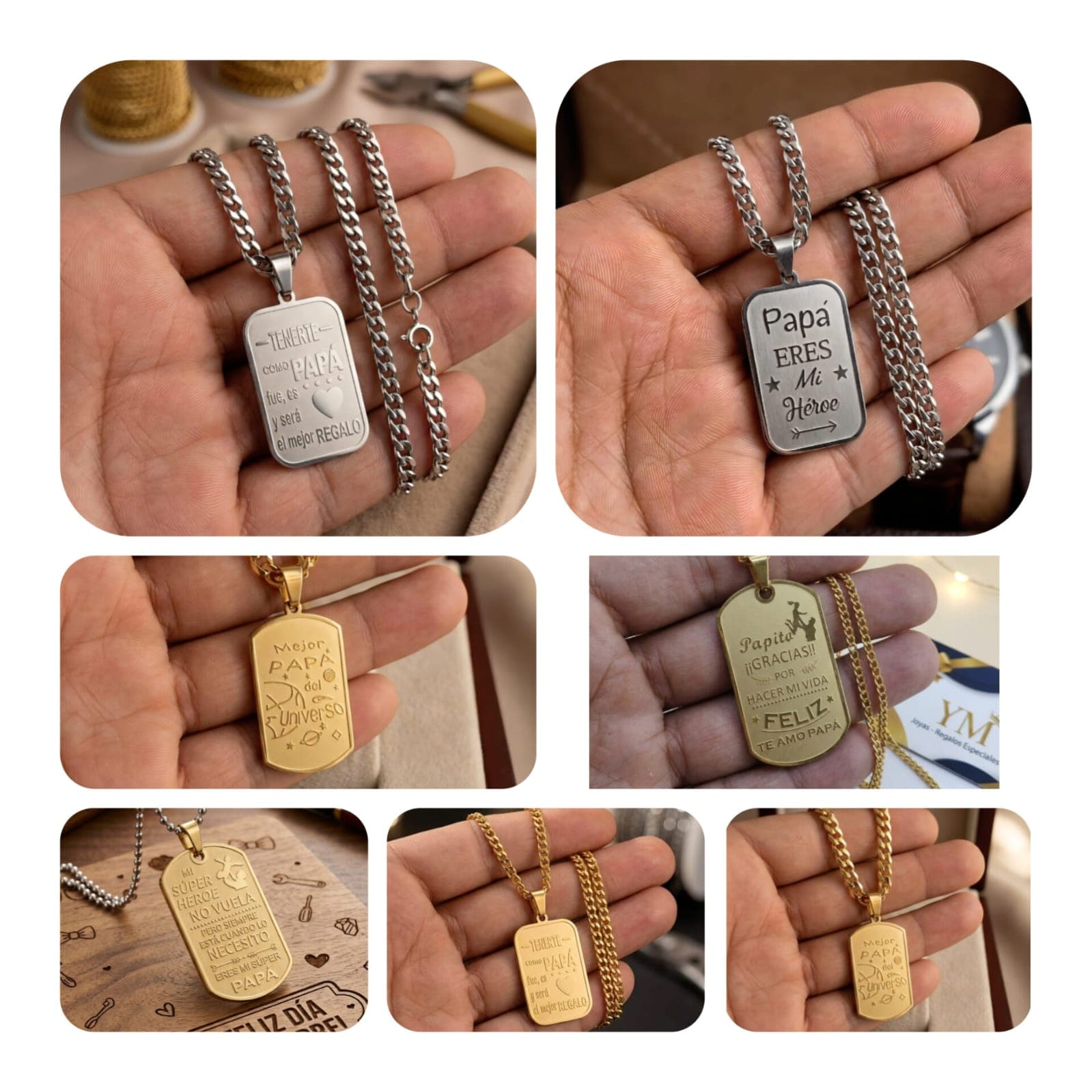 CADENA + PLACA PAPÁ