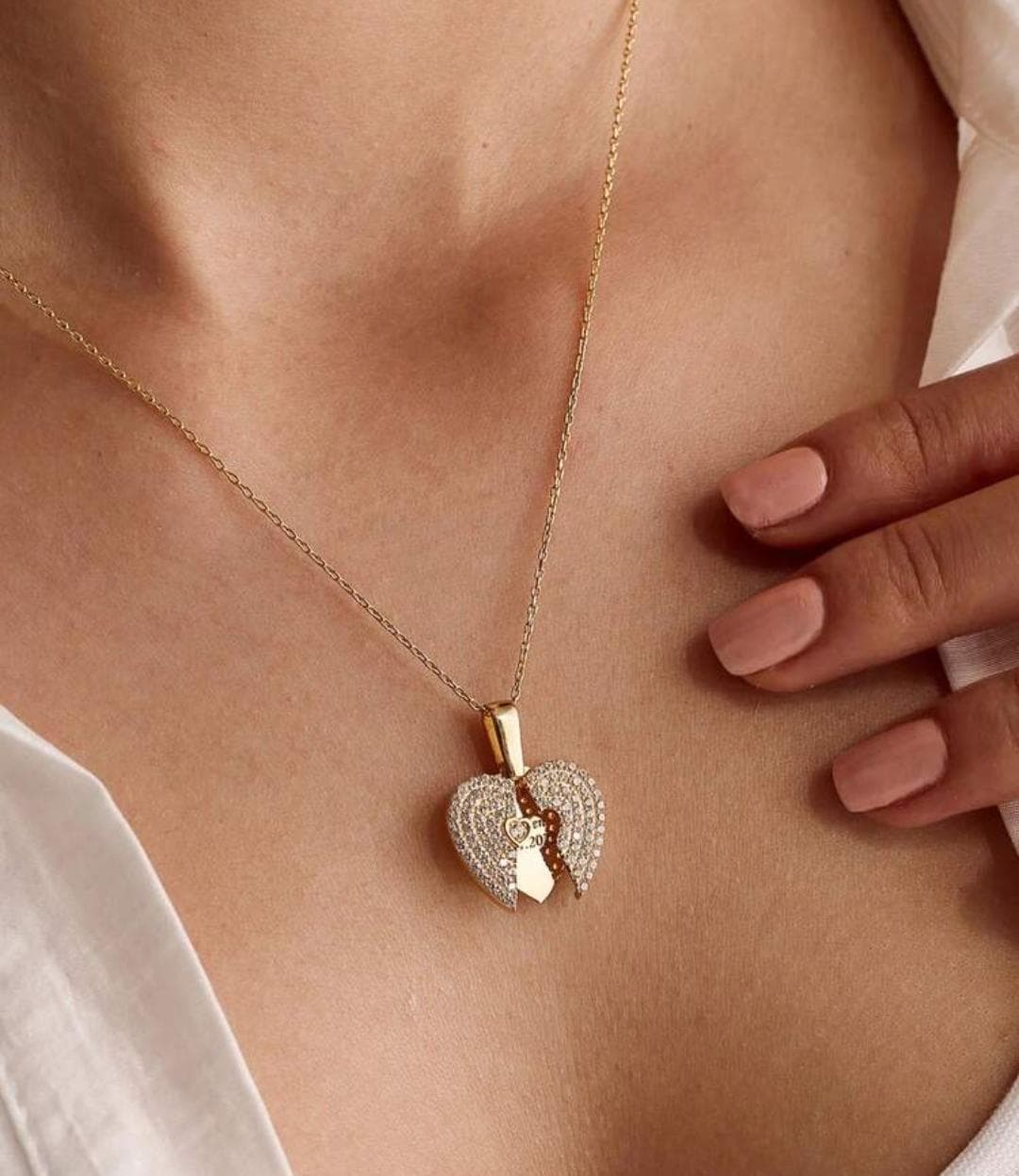 GRABADO COLLAR CORAZÓN