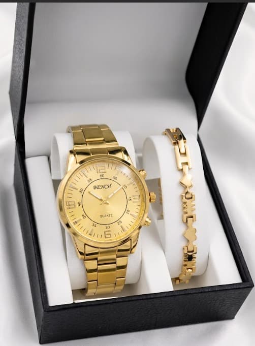 RELOJ + PULSERA MEN + CAJA A1