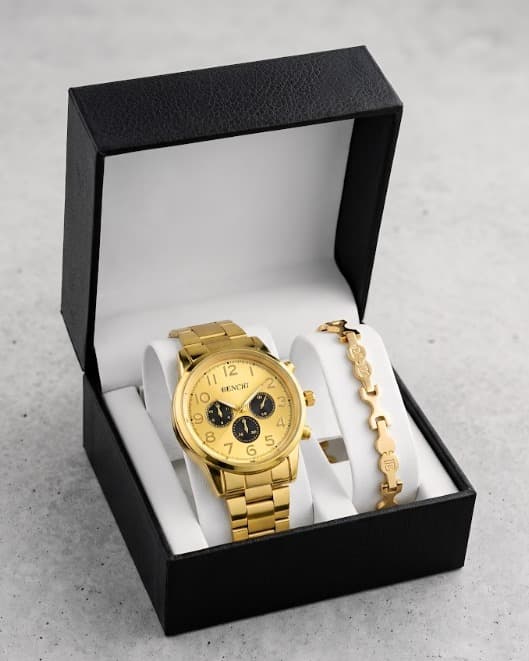 RELOJ + PULSERA MEN + CAJA A1