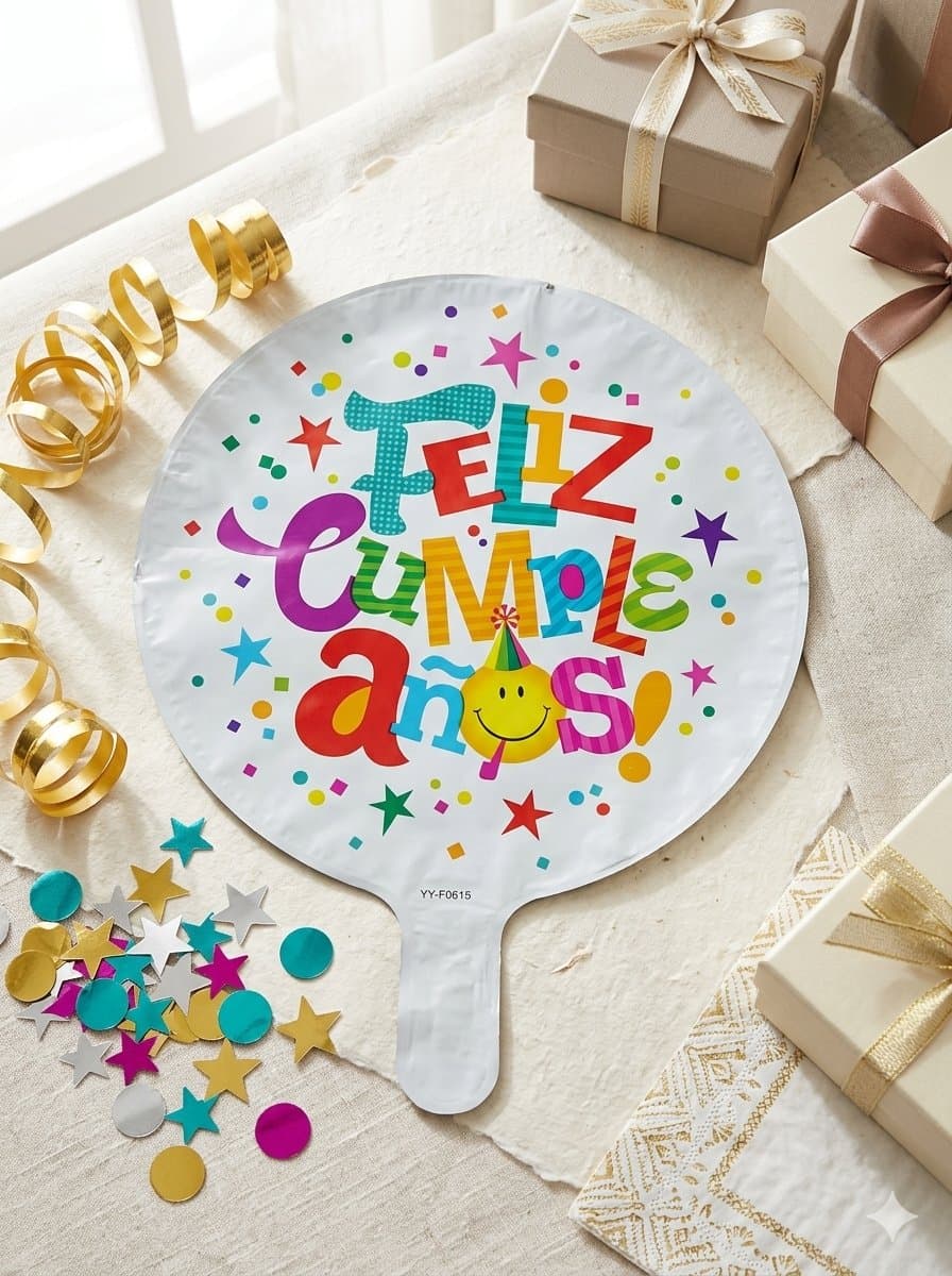 GLOBOS FELIZ CUMPLEAÑOS