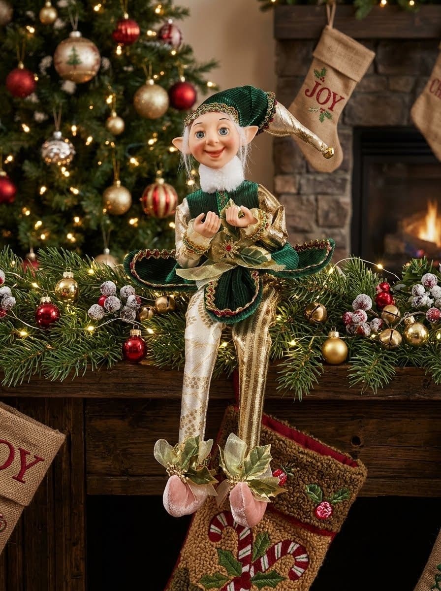 DUENDE NAVIDEÑO DECORATIVO