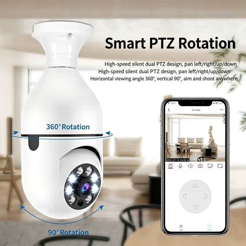 ¡CÁMARA DE VIGILANCIA WIFI 360°